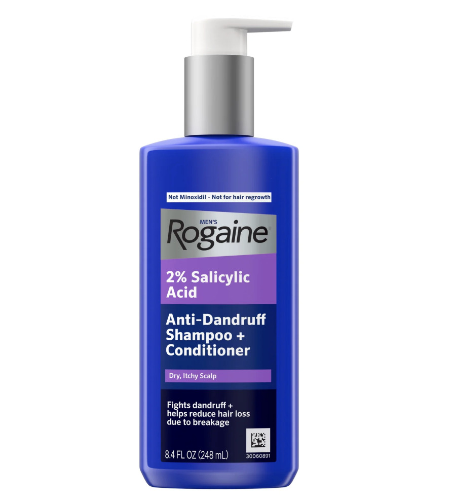 Men’s Rogaine® 2% Salicylic Acid Anti-Dandruff Shampoo + Conditioner