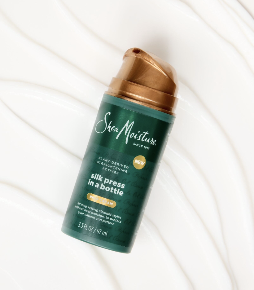 SheaMoisture Silk Press In A Bottle Prep Cream