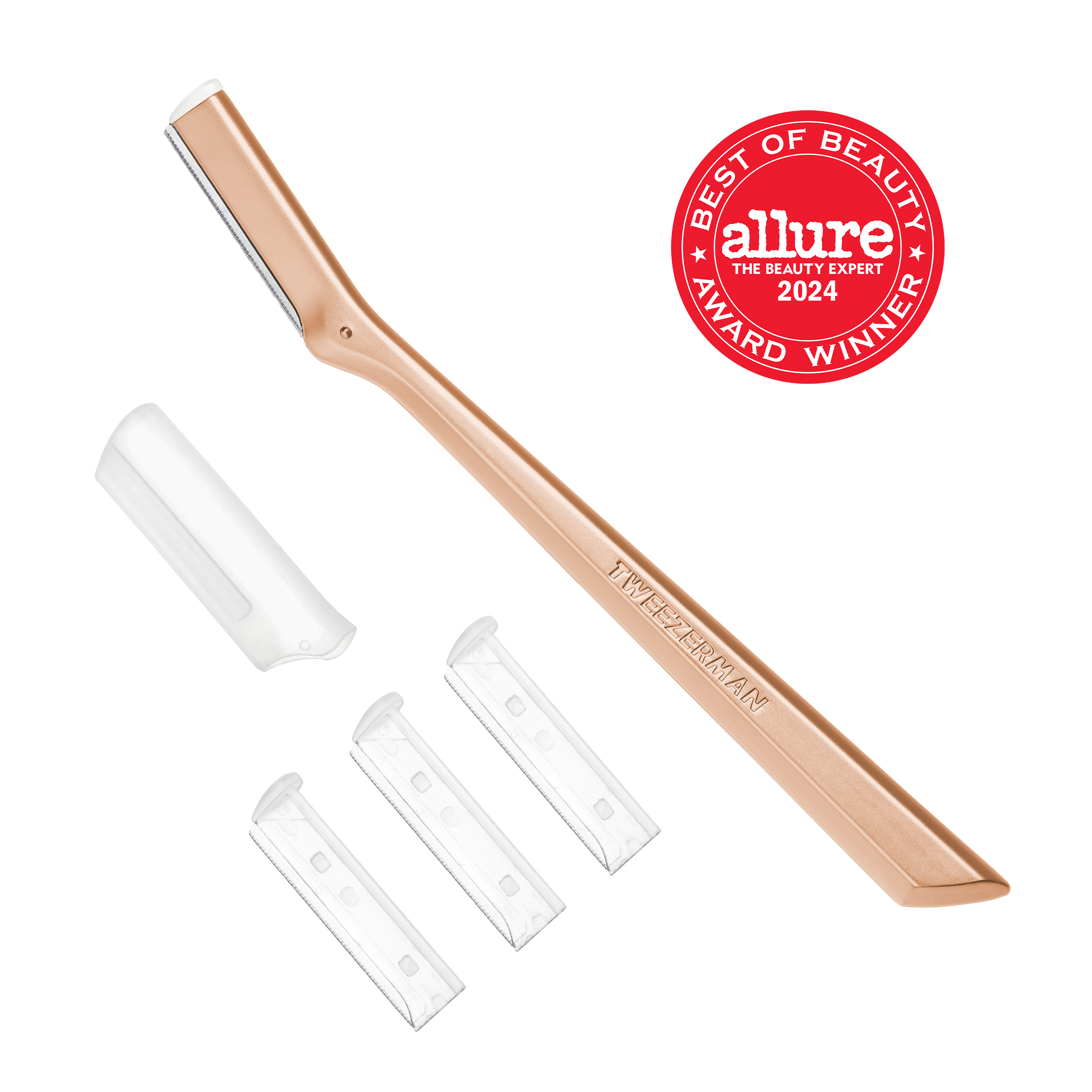 Rose Gold Facial Razor