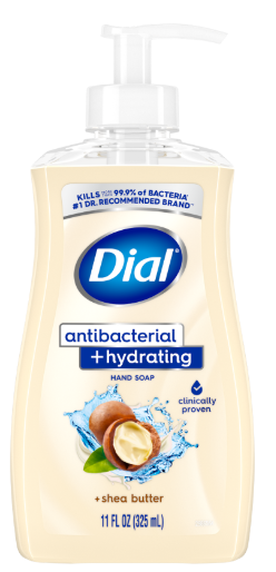 Antibacterial + Hydrating Liquid Hand Soap Shea Butter