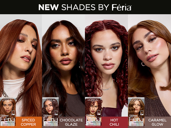 Feria Spiced Collection Semi Permanent Hair Color