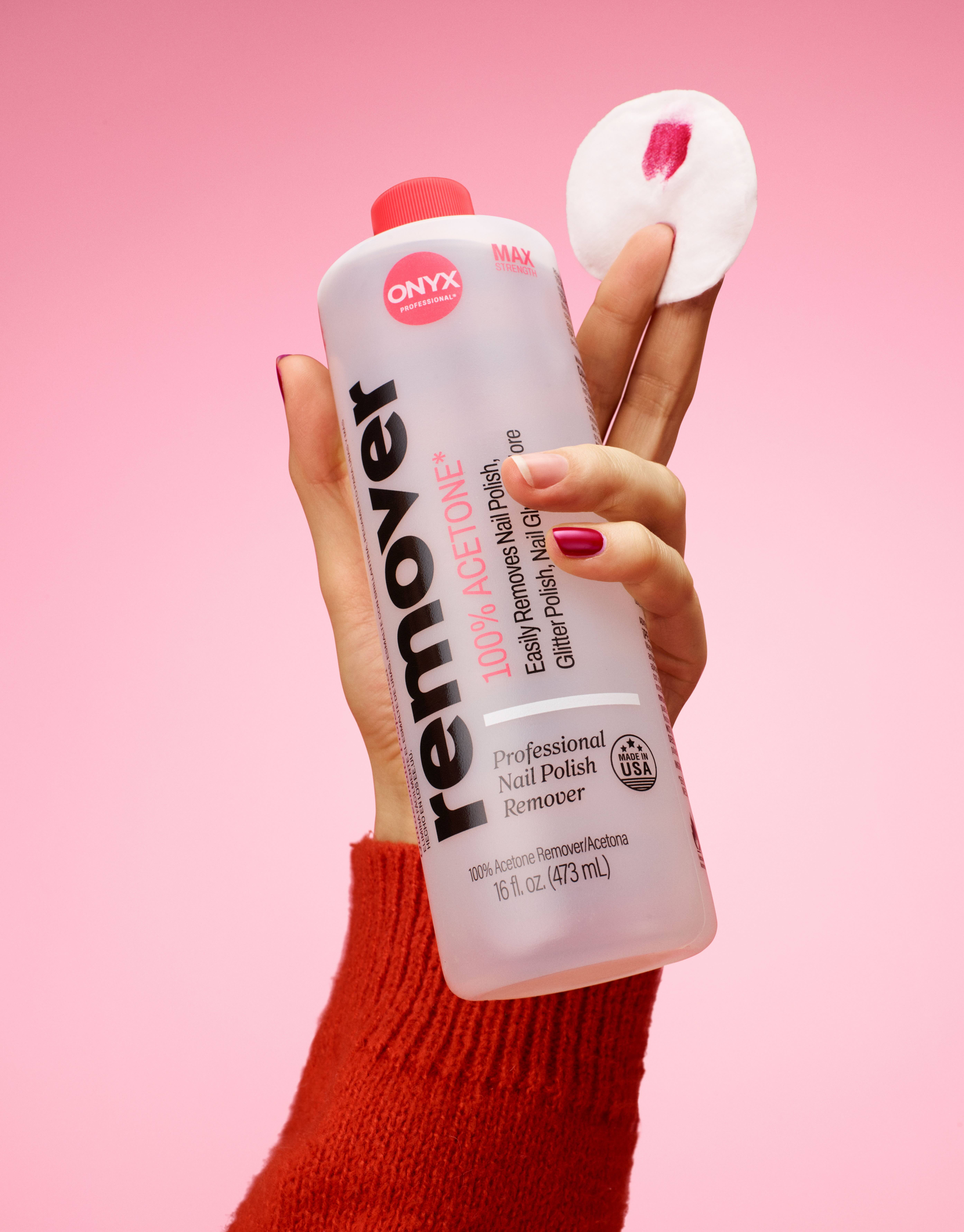 100% Acetone* Nail Polish Remover