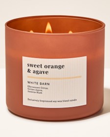 Sweet Orange & Agave 3W Candle
