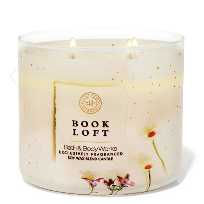Book Loft 3-Wick Candle